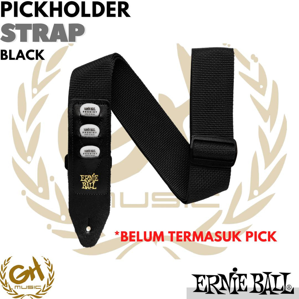 Ernie Ball Pickholder Guitar Strap - Strap Gitar