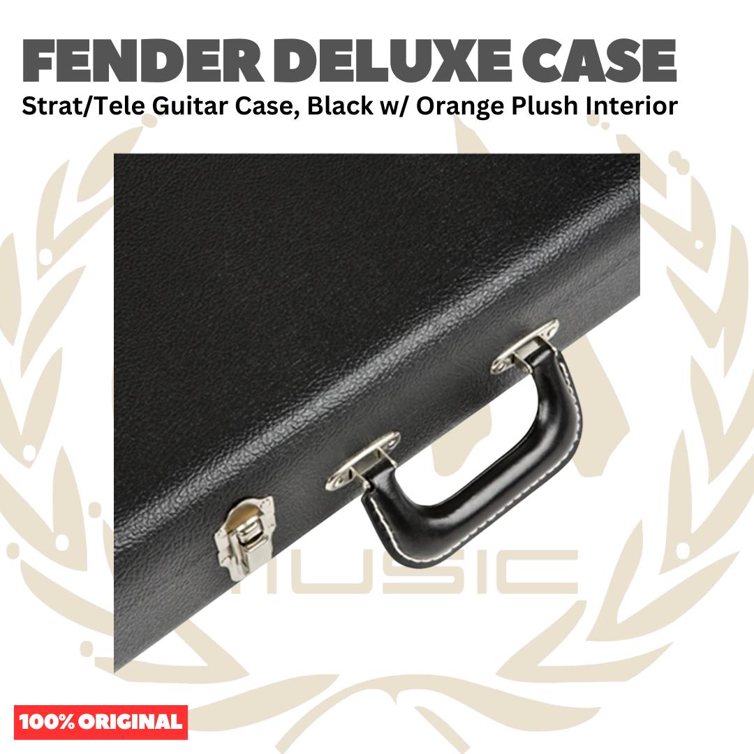 Fender Deluxe Strat/Tele Guitar Case - Hardcase Gitar Listrik Elektrik