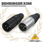 Behringer X3M Professional XLR Male Connector - Jack XLR Male 3 Pin X3-M