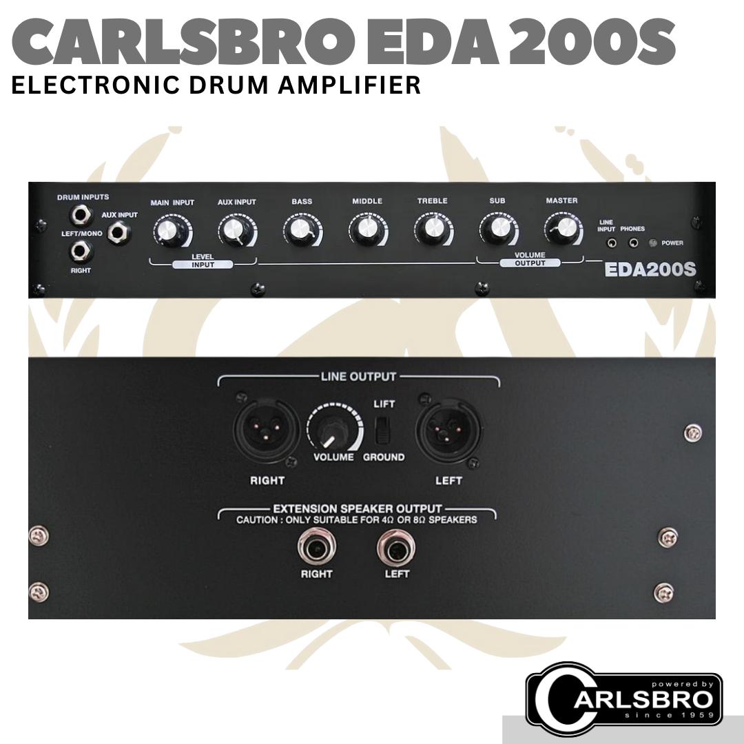 CARLSBRO EDA200S Electric Drum Amplifier | Speaker Monitor EDA 200