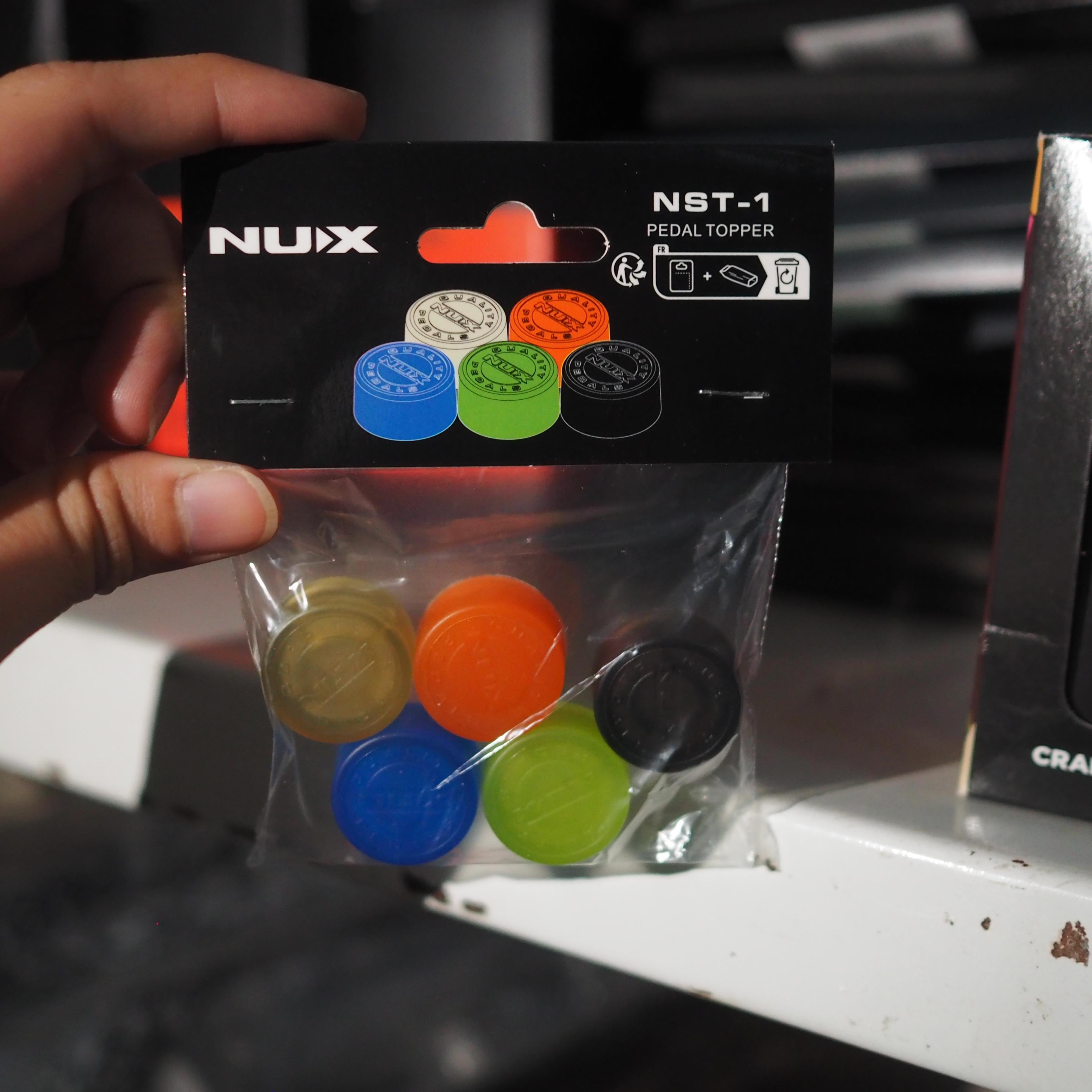 NUX Pedal Topper NST1 Foot Switch Cap Cover - Penutup Knop Efek