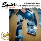 Squier Afinity Telecaster Left-Handed Electric Gitar Buterscotc Blonde