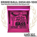 Ernie Ball 2854 Nickel Wound Short Scale Bass Strings, 40-100