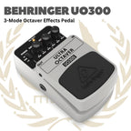 Behringer UO300 3-Mode Octaver Effects Pedal - Efek Pedal UO 300 | UO-300