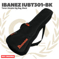 Ibanez IUBT301-BK Gig bag for Tenor Ukulele - Tas Ukulele Tenor Original Asli