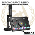 MAONO AMC2 A NEO Set Bundle Live Streaming Audio Mixer & Sound Card