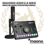 MAONO AMC2 A NEO Set Bundle Live Streaming Audio Mixer & Sound Card