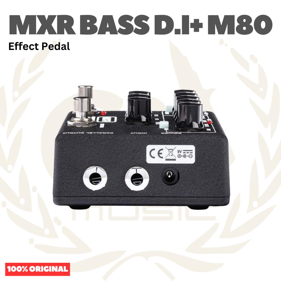 MXR Bass D.I+ M80 Effect Pedal Bass Guitar - Efek Pedal Bass DI + M-80