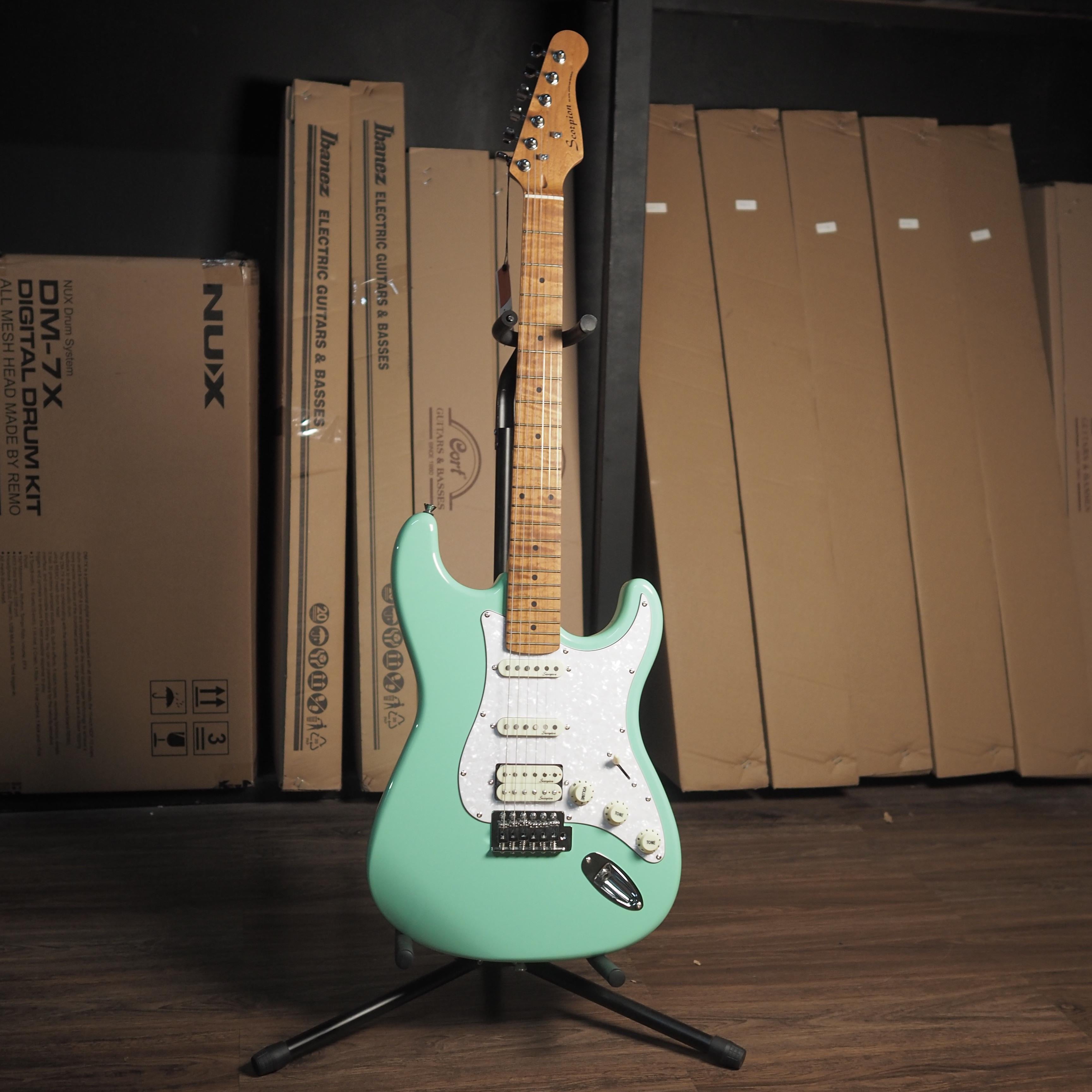 Scorpion JS22 Electric Guitar | Gitar Elektrik Listrik JS-22 Stratocaster