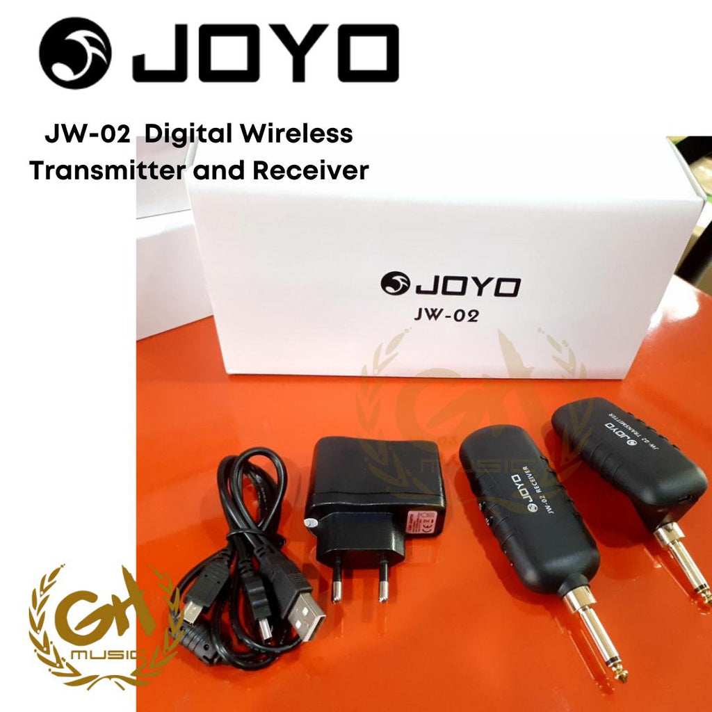 JOYO JW-02 DIGITAL WIRELESS TRANSMITTER - RECEIVER GUITAR