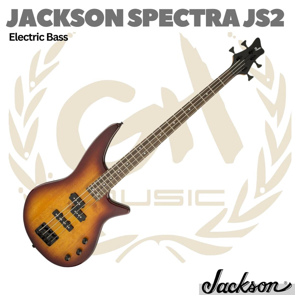 Jackson JS Series Spectra JS2 Electric Bass - Bass Elektrik