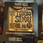 Ernie Ball 2224 Turbo Slinky Nickel Wound Electric Guitar Strings 9.5 - 46 - Senar Gitar