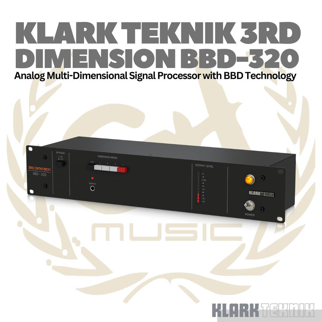 Klark Teknik 3rd Dimension BBD-320 Analog Multi-Dimensional Signal Processor