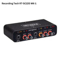 Recording Tech SC220 MK-I & MK-II Professional Audio Interface Soundcard for Recording or Live Streaming - Sound Card SC-220