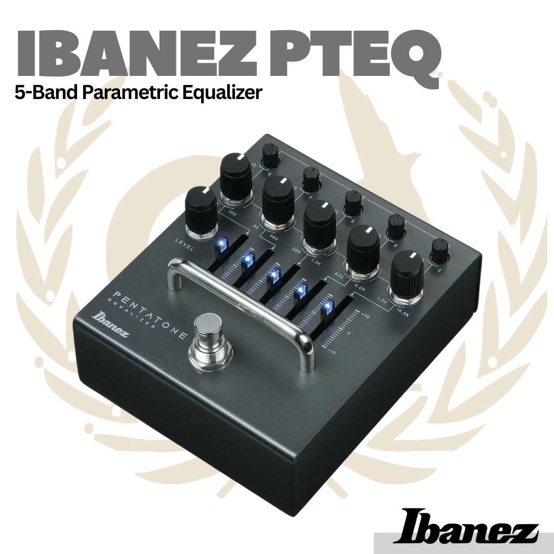 Ibanez PTEQ 5-Band Prametric Equalizer Sound Effect For Electric Guitar - Efek Gitar