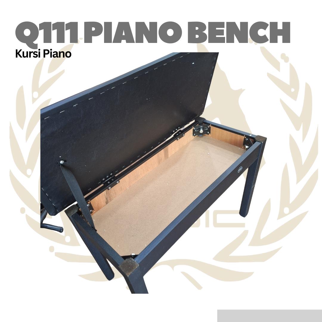 Q111 Piano Bench - Kursi Piano