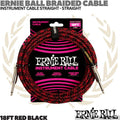 ERNIE BALL Braided Straight to Straight Instrument Kabel Jack