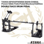 TAMA HP900PWNBK Iron Cobra Power Glide Double Pedal Black Out Edition