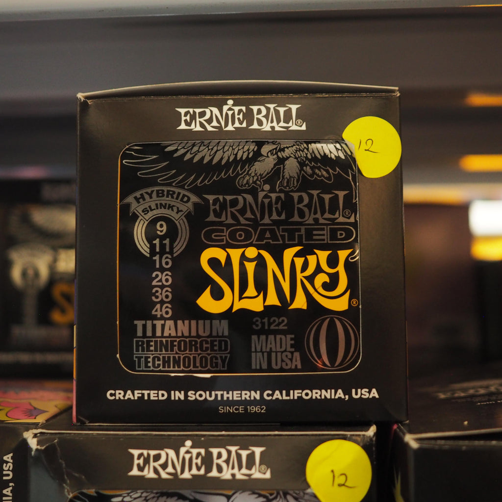 Ernie Ball 3122 Hybrid Slinky Titanium RPS Coated Electric 9-46
