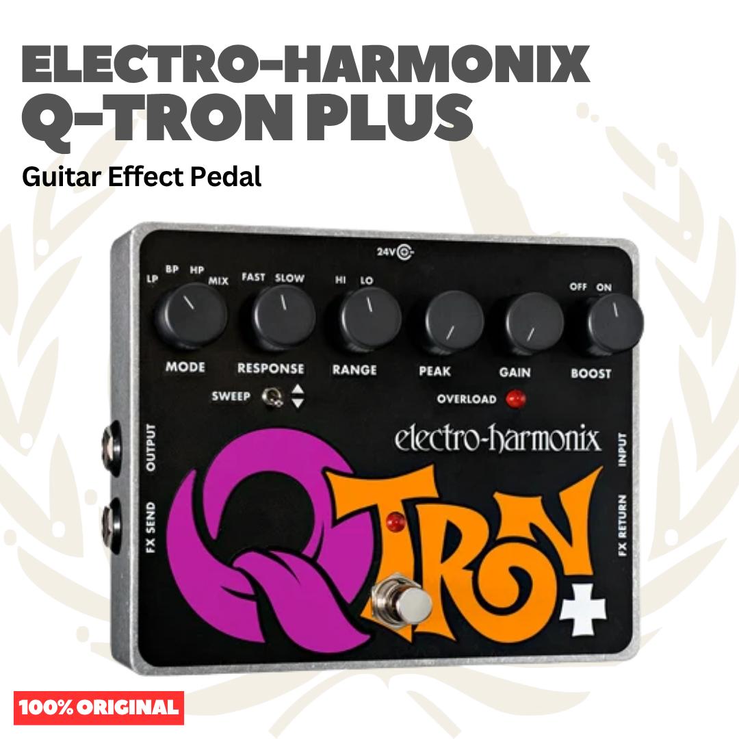 Electro-Harmonix Q-Tron Plus Guitar Effects Pedal - Efek Pedal Gitar