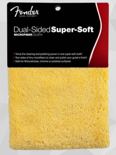 Fender Super Soft Microfiber Polish cloth - Kain Lap Pembersih Gitar