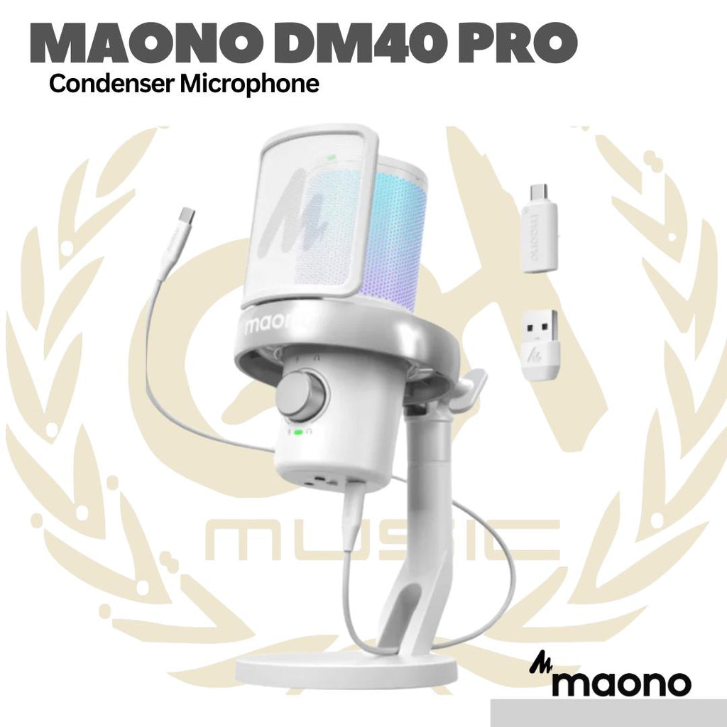 MAONO DM40 PRO USB / Wireless Gaming Desktop Microphone | Mic Condenser Podcast