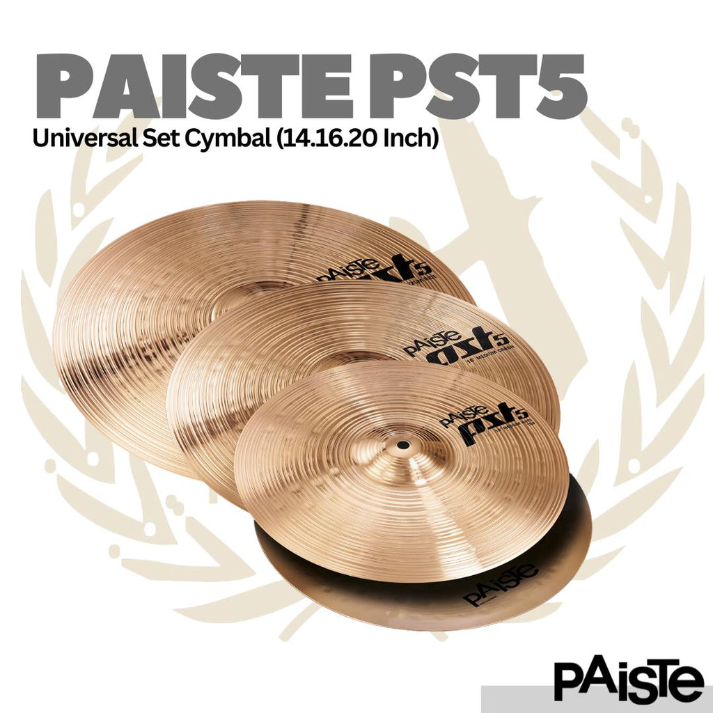 Paiste PST5 Universal Cymbat Set (14,16,20 Inch)