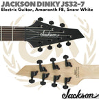 JACKSON DINKY JS32-7 DKA 7 Strings Guitar, Amaranth FB | Gitar Listrik