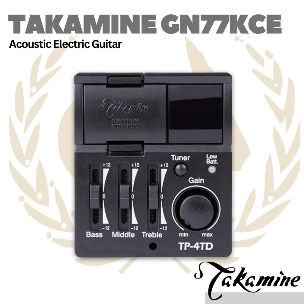 Takamine GN77KCE Acoustic Mini Jumbo Electric Guitar - Gitar Akustik