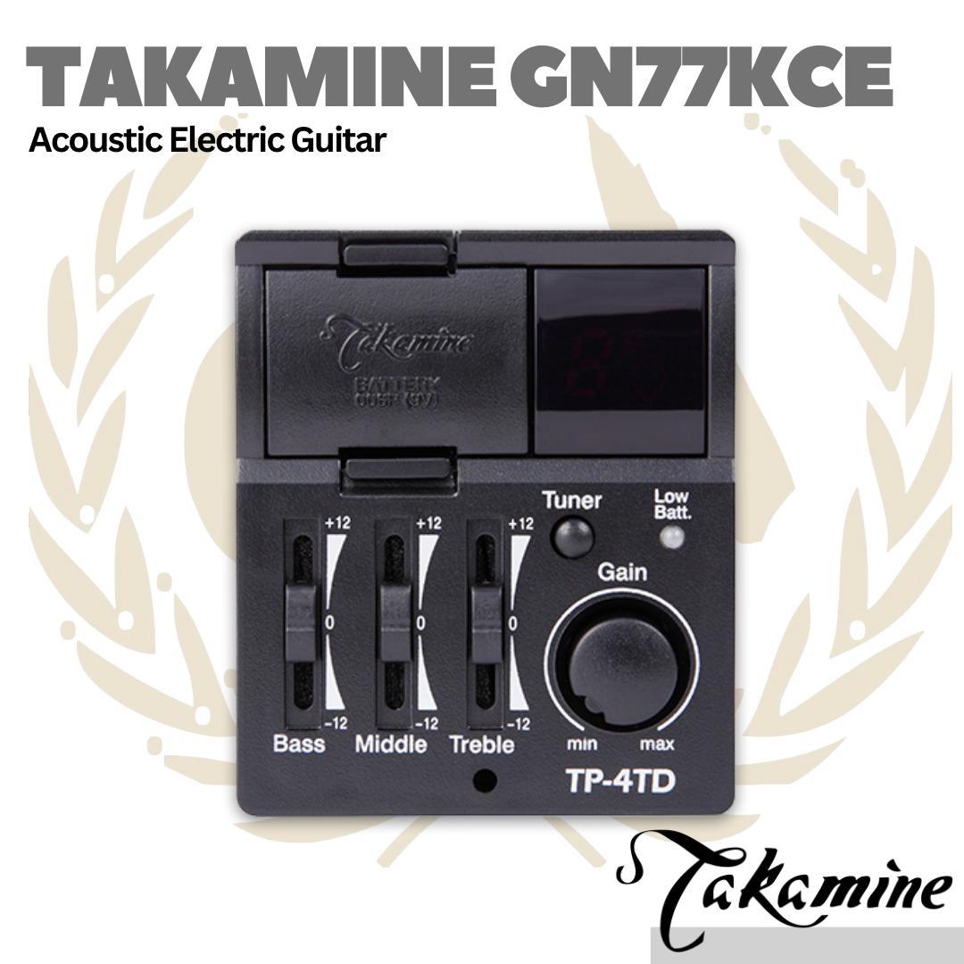 Takamine GN77KCE Acoustic Mini Jumbo Electric Guitar - Gitar Akustik