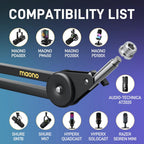 Maono BA37 Microphone Boom Arm Stand - Stand Mic Jepit Meja