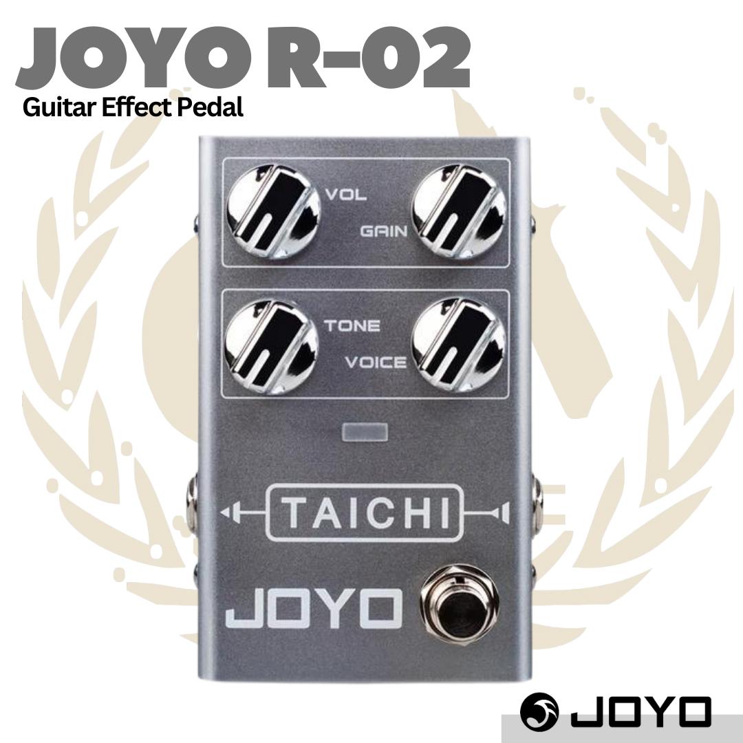 JOYO R-02 TAICHI Low Gain Overdrive Guitar Effect Pedal - Efek Gitar