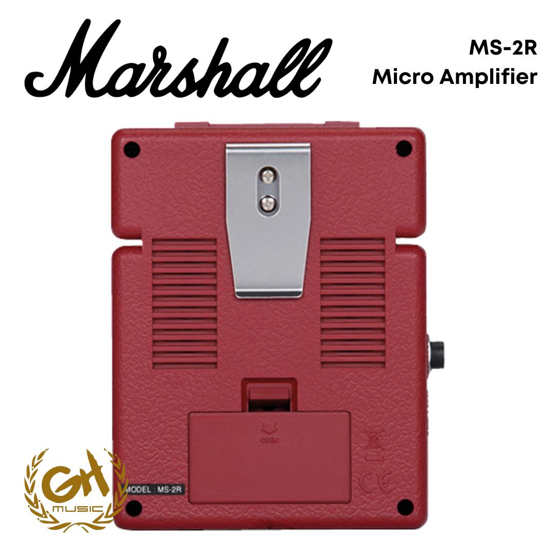 Marshall MS-2R Micro Amplifier - RED