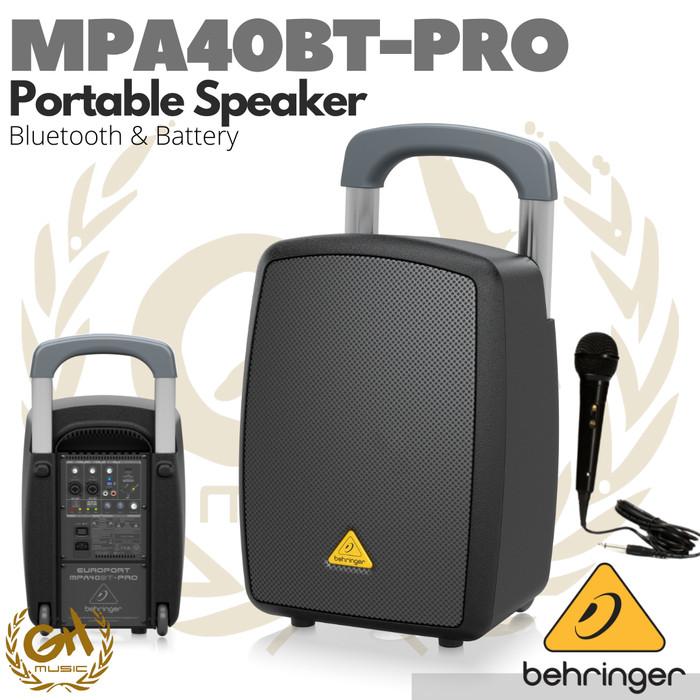 BEHRINGER MPA 40  BTPRO Portable Speaker - karaoke meeting