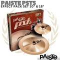 PAISTE PST5 Effect Pack Set 10-18 Cymbal | Splash China Chinese Simbal