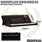 MIDIPLUS VBOARD25 Wireless Bluetooth Midi Controller | V Board 25