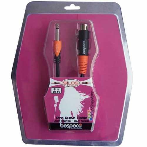 BESPECO SLJF900, 9 METER PRO AUDIO CABLE XLR TO TS