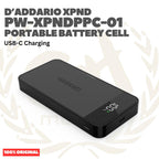 D'Addario PW-XPNDPPC-01 XPND Portable Battery Cell USB-C Charging - Power Battery 10,000mAh untuk Pedalboard Efek Gitar Bass