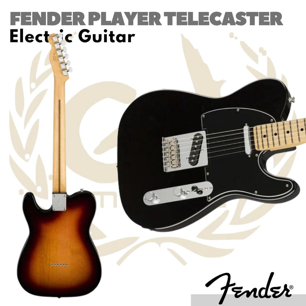 Fender Player Telecaster Electric Guitar, Maple FB | Gitar Listrik