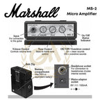 Marshall MS-2C Micro Amplifier - Classic
