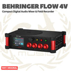 Behringer FLOW 4V Compact Digital Audio Mixer & Field Recorder