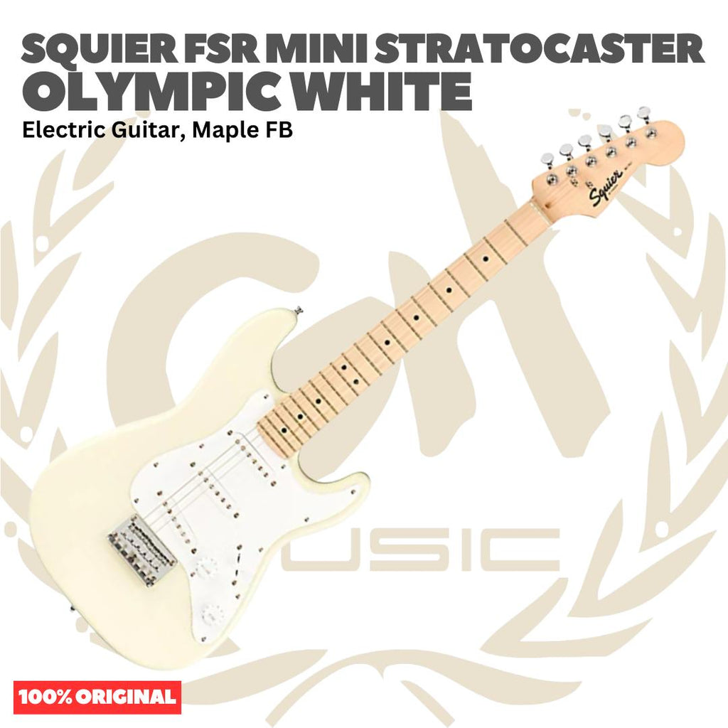 SQUIER FSR MINI STRATOCASTER ELECTRIC GUITAR - GITAR LISTRIK ELEKTRIK ORIGINAL