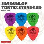 JIM DUNLOP TORTEX STANDARD PICK | Pik STD Gitar Bass isi 12