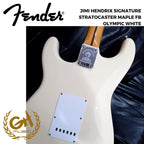 FENDER JIMI HENDRIX SIGNATURE STRATOCASTER MAPLE FB - Gitar Elektrik