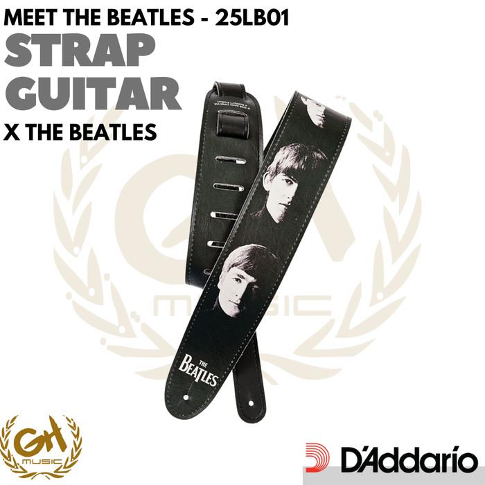 D'ADDARIO X THE BEATLES VEGAN FRIENDLY GUITAR STRAP - STRAP GITAR