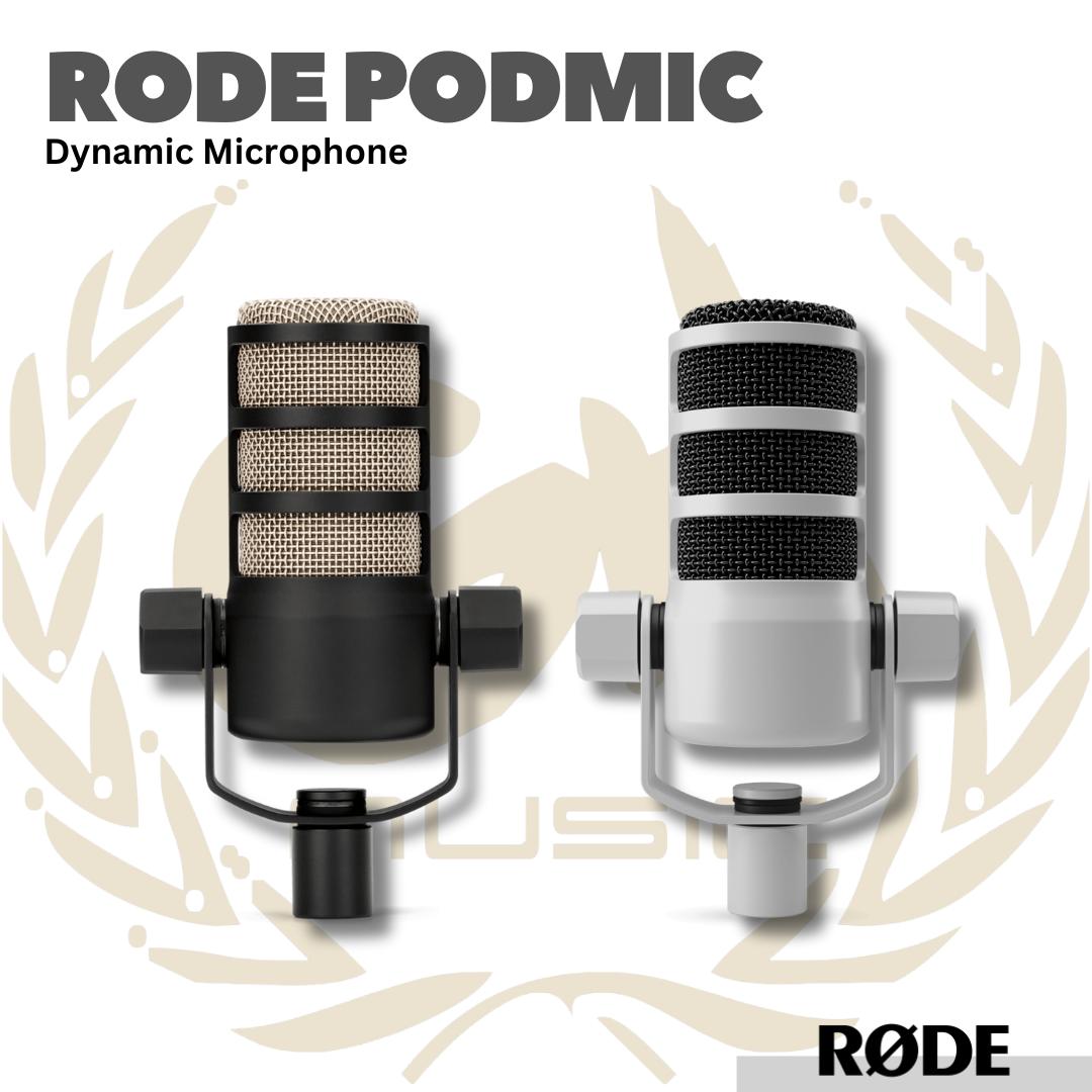 Rode PodMic Dynamic Microphone - Mic Podcast Livestreaming Dinamik Pod Mic Rode