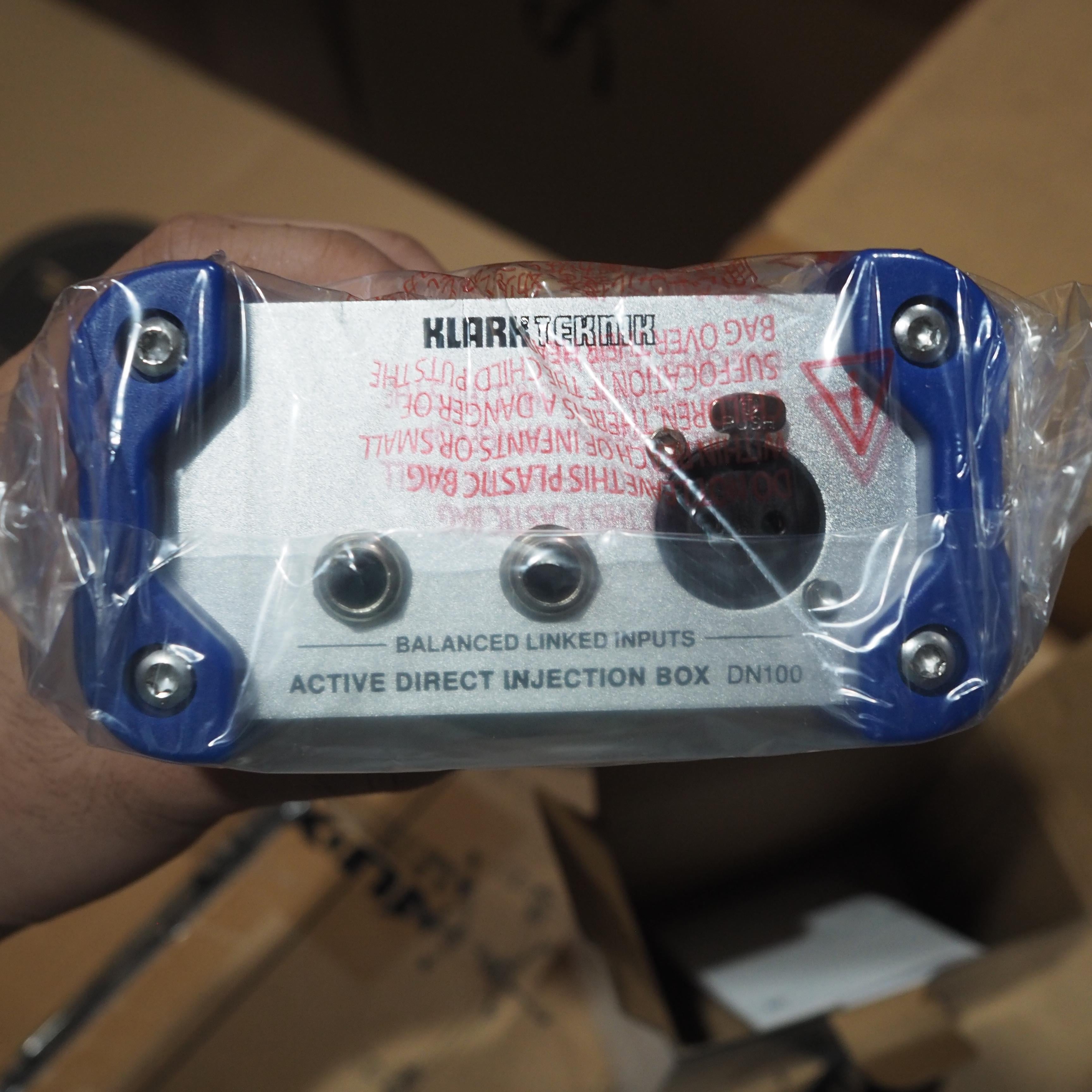 Klark Teknik DN100 V2 Active DI Box With Extended Dynamic Range