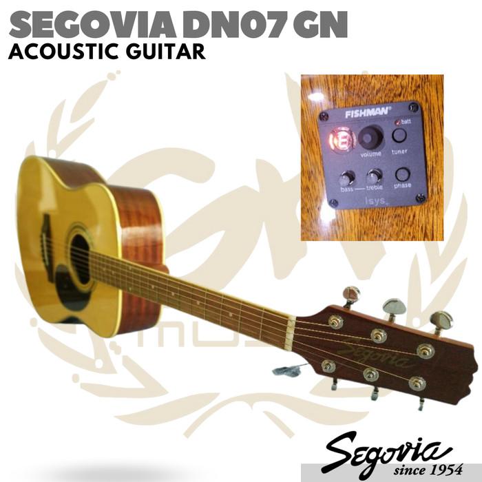 SEGOVIA D07 GN Acoustic Electric Guitar | Gitar Akustik Elektrik DW07