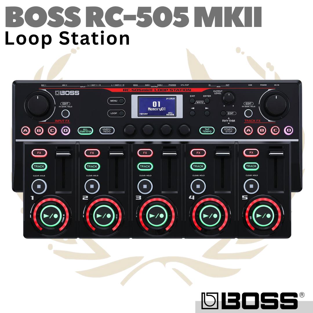 BOSS RC505 MKII Loop Station | Looper Effect Efek Vokal Tabletop DJ