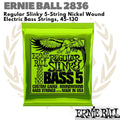 ERNIE BALL 2836 Regular Slinky 5-String Nickel Wound 45-130 Senar Bass